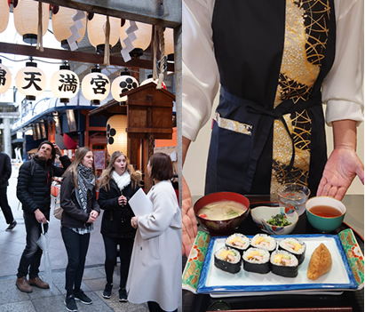 Nishiki Market Tour & Home Visit Home Cooking Experience